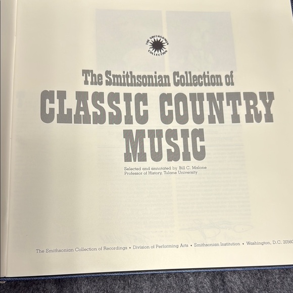 Smithsonian Collection of Classic Country Music Box Set - Picture 6 of 10